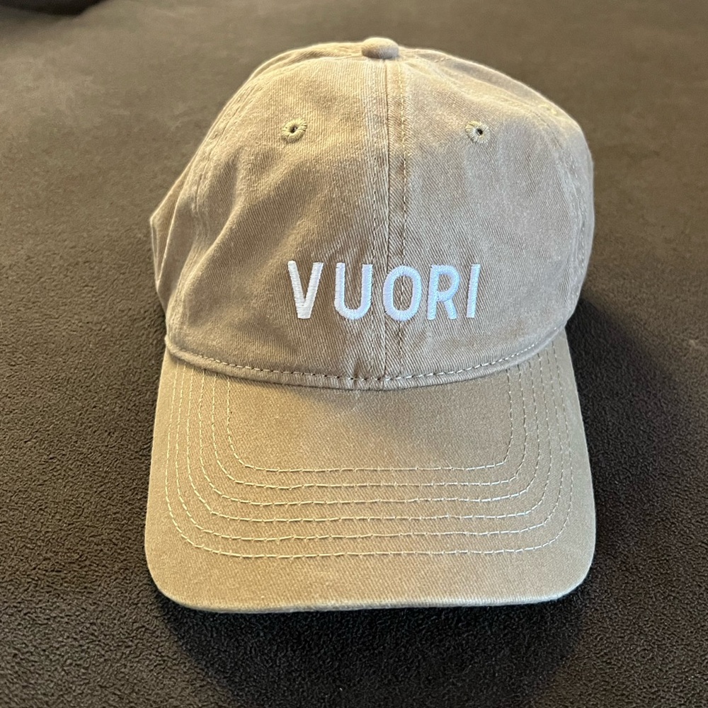 Vuori Beige Strapback Cap - image 1